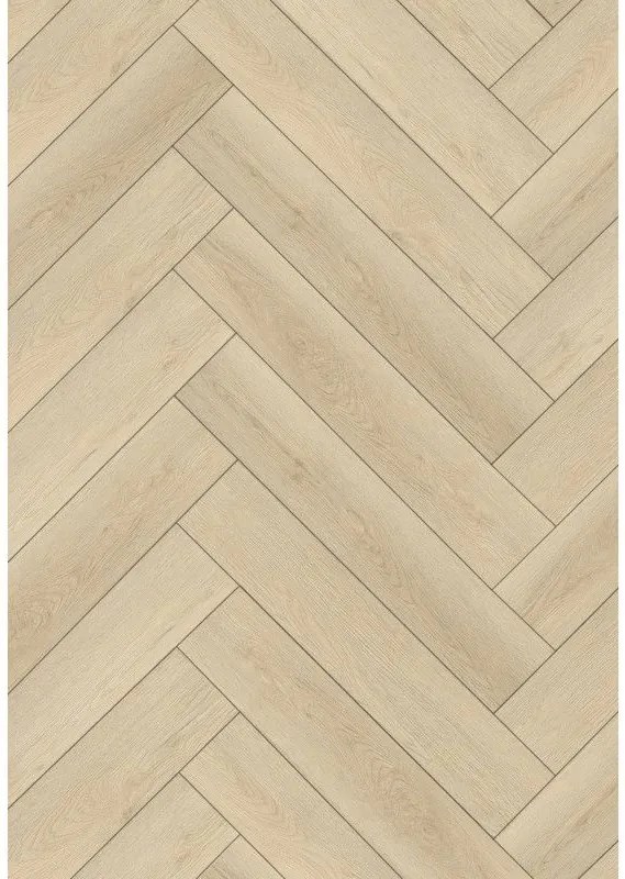 Mexen Providence  panouri din vinil heringbone 635 x 127 mm SPC 6,5 mm, suport IPEX 1,5 mm, 4 V-Fuga, Stejar