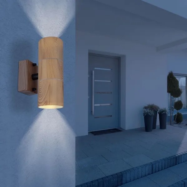 Aplică de exterior STYLE 2xGU10/35W/230V IP44 Globo 3201-2W