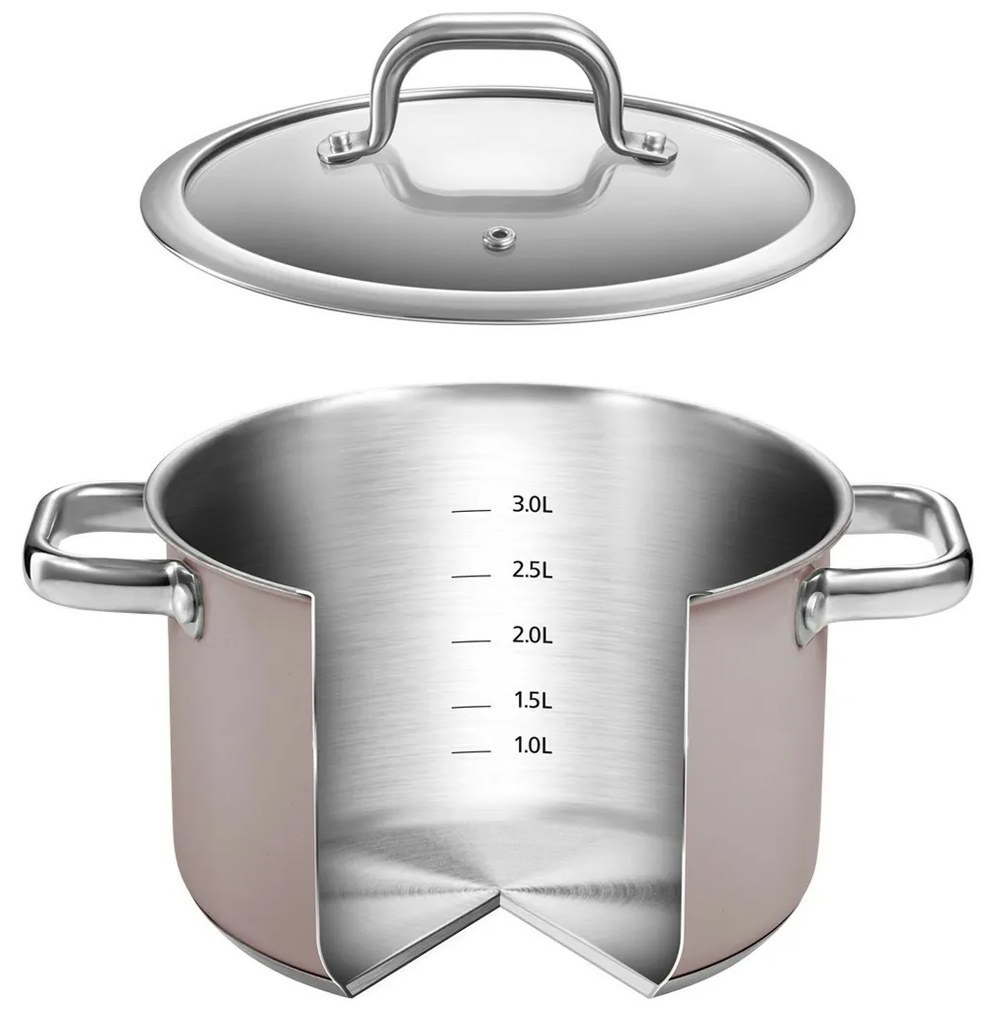 Tescoma Set de vase DELIGHT Taupe, 8 piese