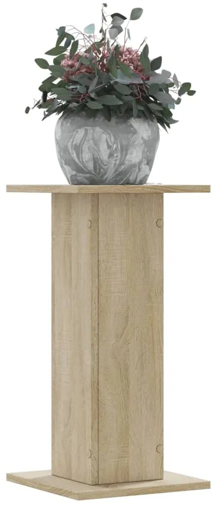 vidaXL Suporturi de plante 2 buc. sonoma 30x30x60 cm lemn prelucrat