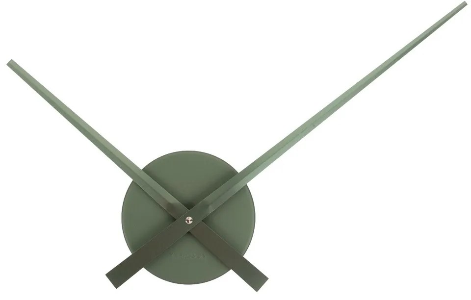 Karlsson 4348DG ceas de perete de design verde, 48 cm diametru