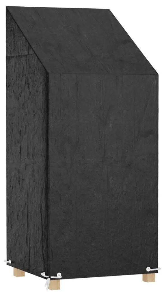 vidaXL Husă scaun grădină, 8 ocheți, 65x65x110/150 cm, polietilenă
