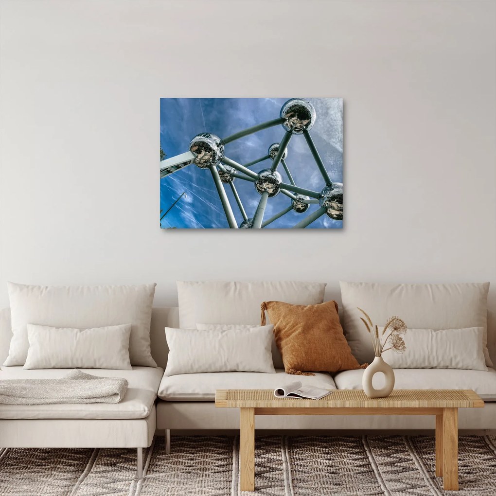 Tablou- atomium la Bruxelles (70x50 cm)
