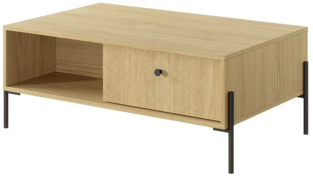 Măsuță de cafea Scandia 2S (Stejar scandi + moloid scandi). 1071391