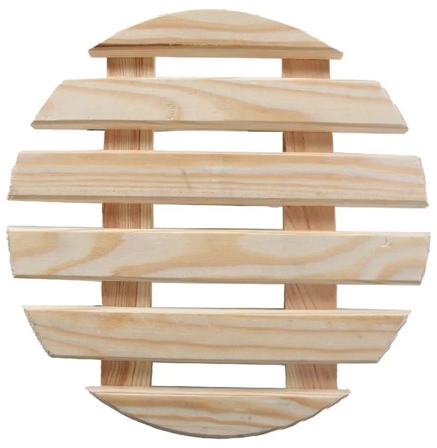 Bază mobilă pentru ghiveci din lemn ø 29 cm (înălțime 8 cm) Indoor – Esschert Design