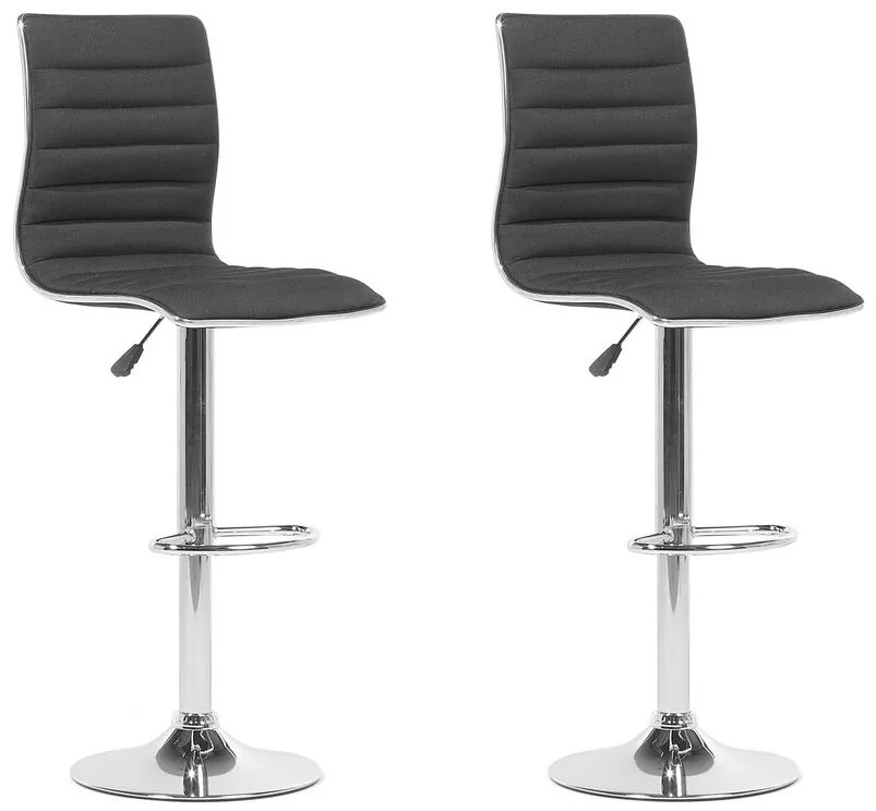 Set scaune tip bar 2buc. Locarno (negru). 1009842