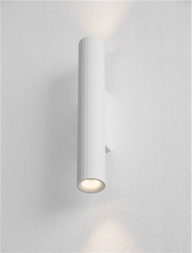 Aplica LED iluminat sus si jos RIVETA alb