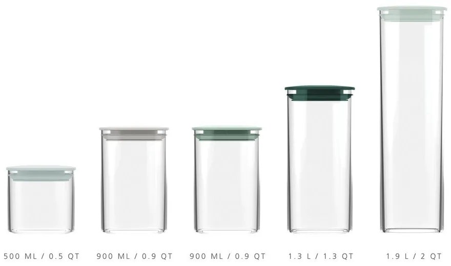 Recipiente 5 buc. Podium – Joseph Joseph