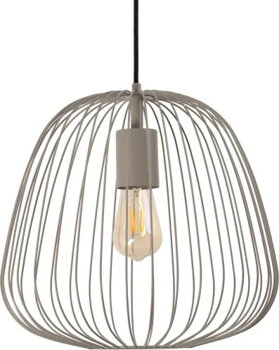 Candelabru pe cablu OVELLA, 1xE27/15W/230V, Ø36 cm, bej