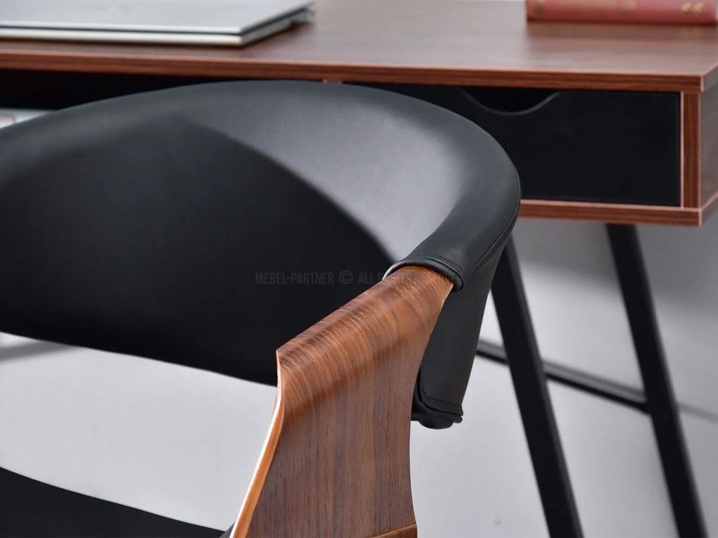 Scaun Rapido (nuc închis + negru). 1109966
