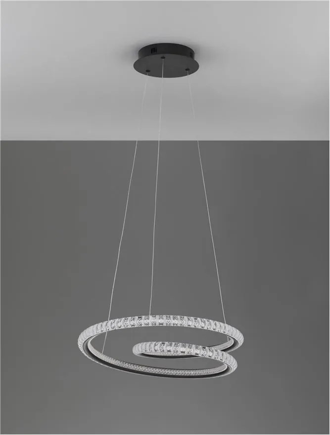 Lustra LED suspendata moderna design elegant GINEVRA 45W