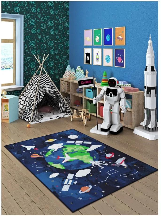 Covor pentru copii Space Time, 133 x 190 cm