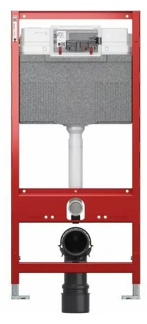 Rezervor WC incastrat TECEprofil cu cadru incastrat inaltime de constructie 112 cm