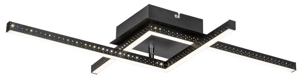 Plafoniera LED design modern Casimir negru