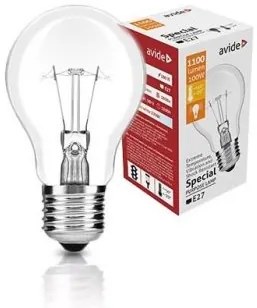 Bec incandescent industrial E27 100W ASG27WW-100W Avide