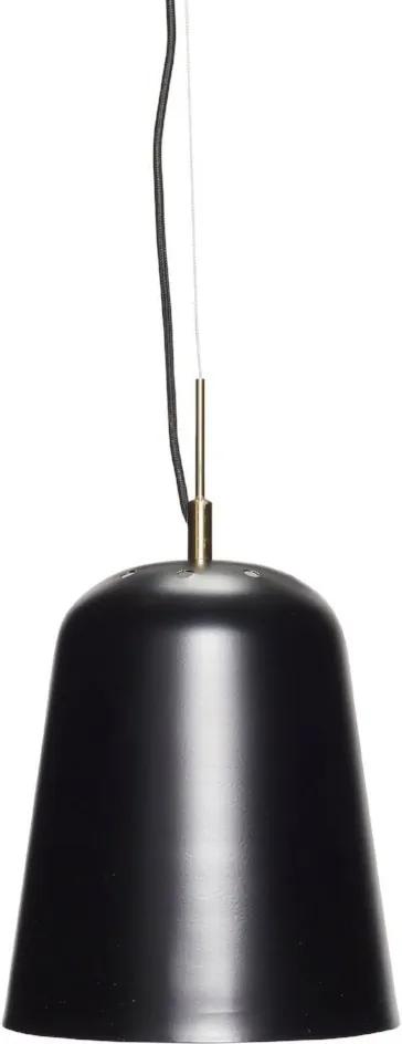 Lampa Neagra din Metal - Metal Negru Diametru(22 cm) x Inaltime(35 cm)