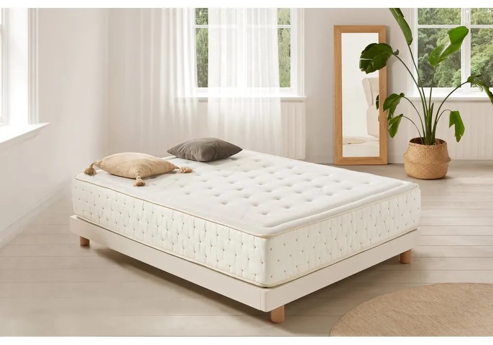 Saltea fermă/mediu-fermă din spumă reversibilă 160x200 cm Premium Cashmere – Moonia