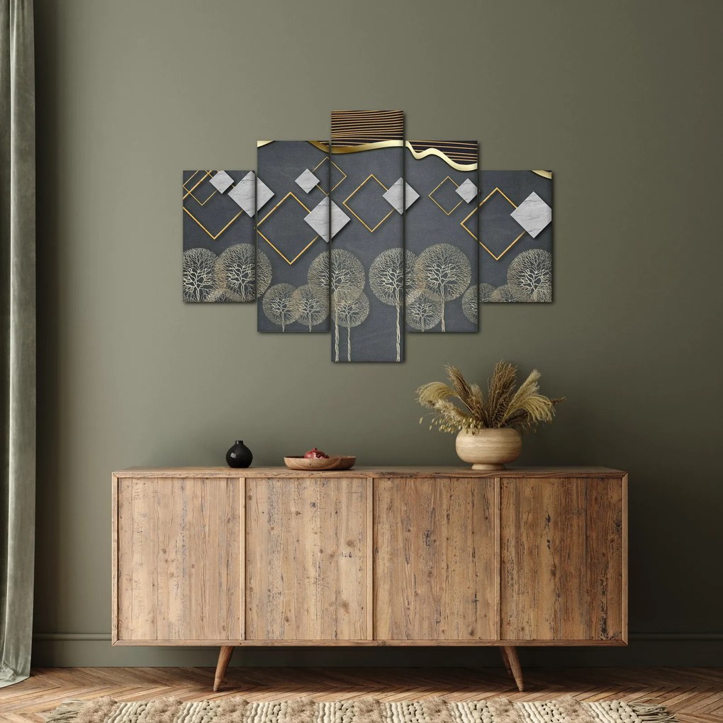 Tablou cu abstracție (150x105 cm)