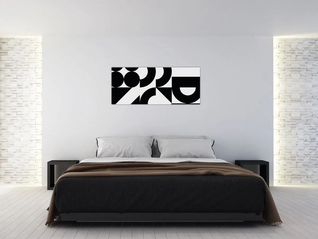 Tablou - Abstracție geometrică N⁰2 (120x50 cm)