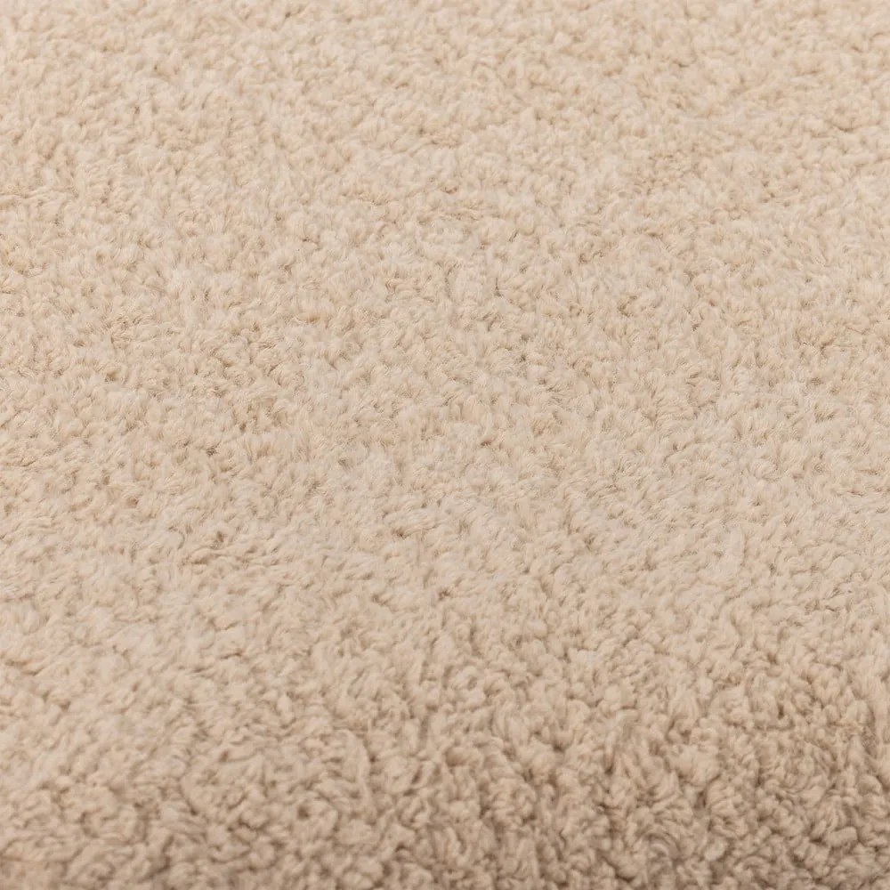 Șezlong bej cu tapițerie din țesătură bouclé Pione – Bloomingville