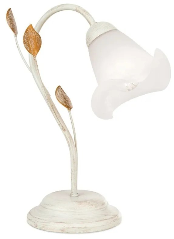Veioza/Lampa de masa design elegant SISI ivory-gold