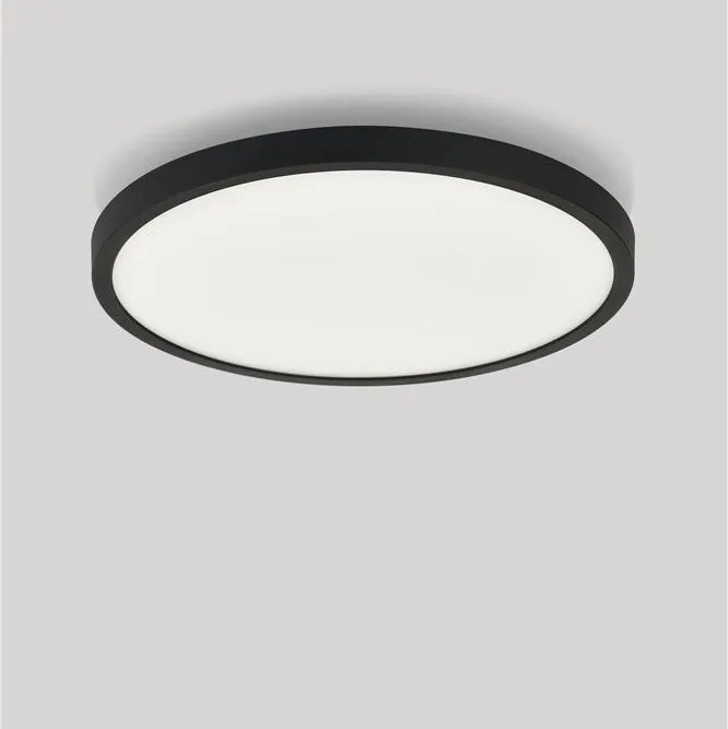Plafoniera incastrata sau aplicata LED CCT Cerium negru