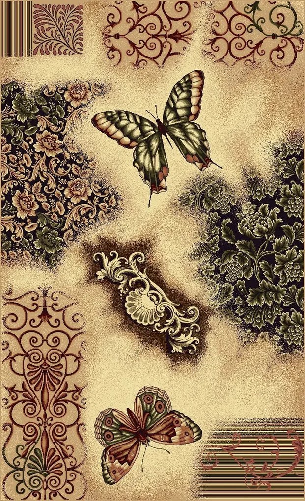 Covor Modern Lotos Fluturi 1607