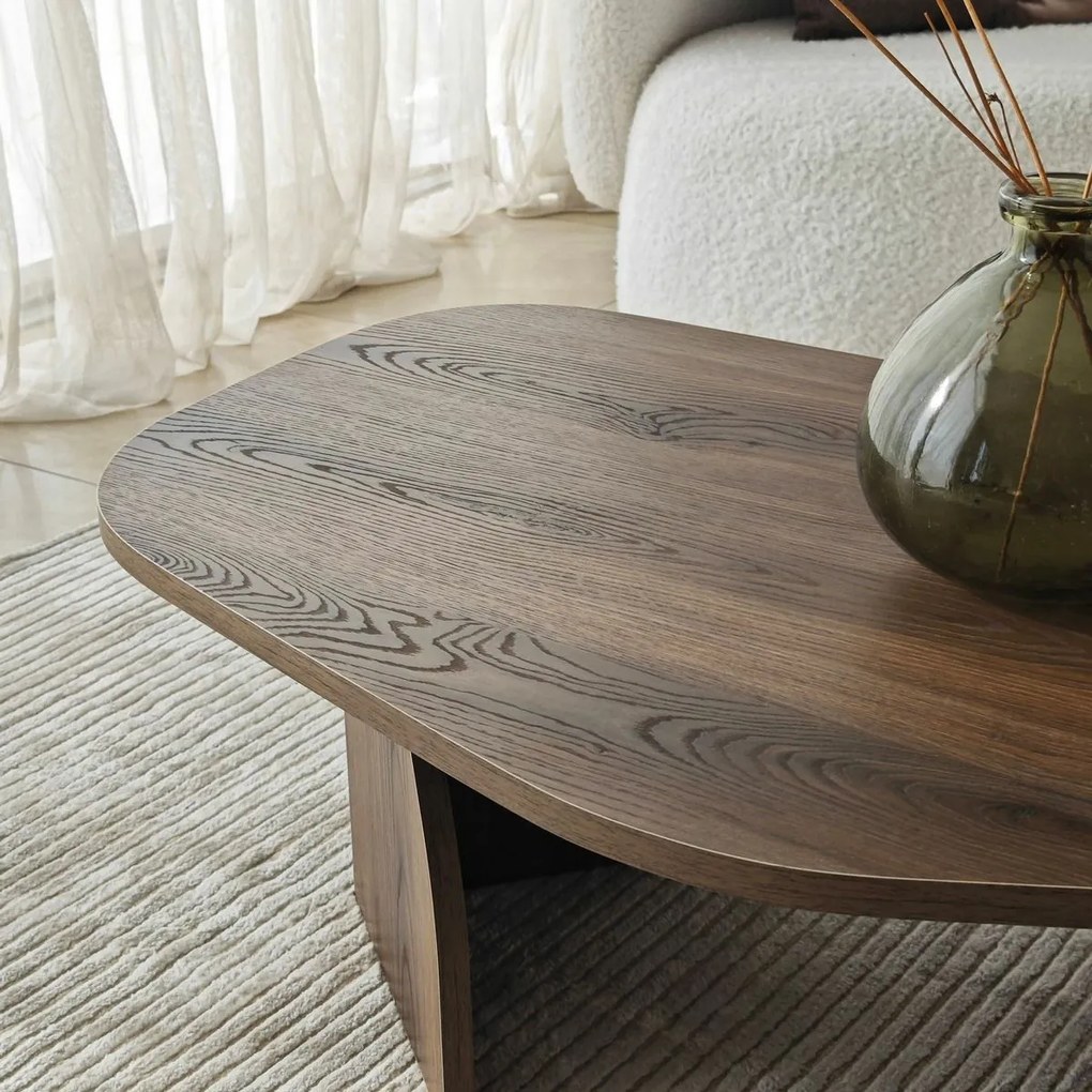 Măsuță de conferință Rock Walnut