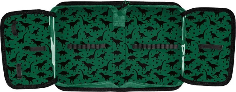 Set școlar din 5 piese cu motiv de dinozaur