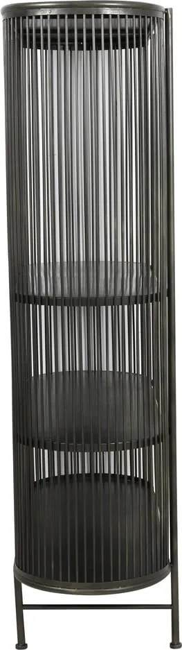 Comodă înaltă din metal negru 119x161 cm Yinthe - Light &amp; Living