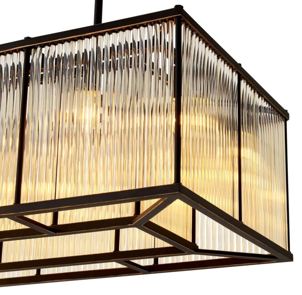 Candelabru rectangular design LUX Bernardi, 140x50cm