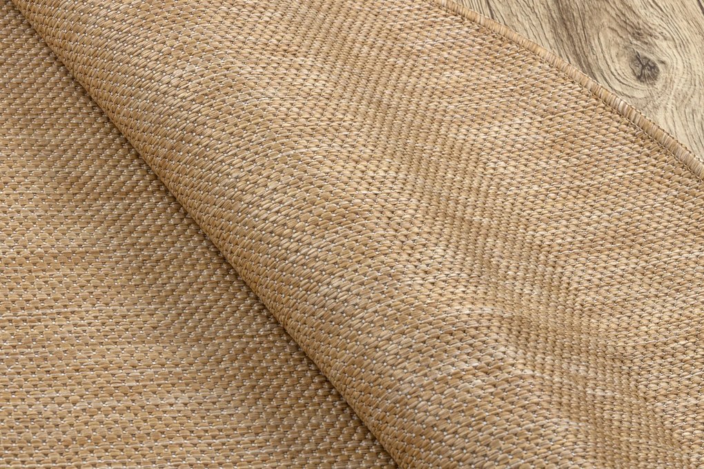 Covor SISAL SION cerc A5165A Melanj țesute plate natural