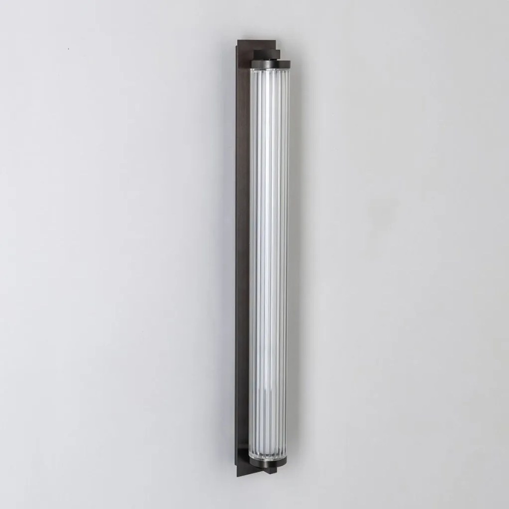 Aplica de perete LED smart cu telecomanda COMO titan periat
