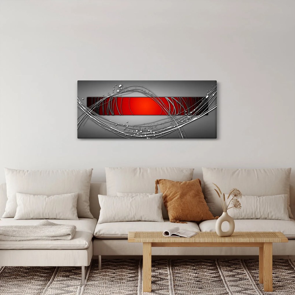 Tablou abstract (120x50 cm)