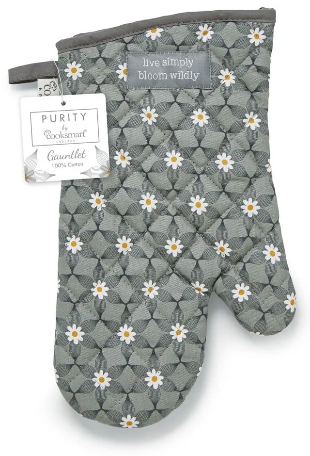 Mănușă de bucătărie din bumbac Cooksmart ® Purity, gri