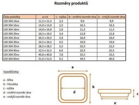 Tavă ghiveci de flori Plastia Lotus 60 x 60, ciocolată