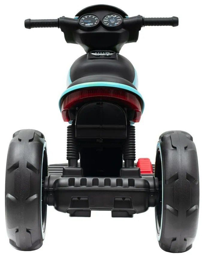 Motocicletă electrică pentru copii Baby Mix Policealbastră, 100 x 50 x 61 cm