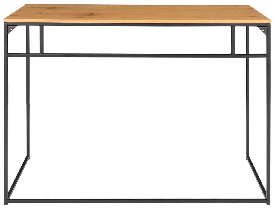 Birou cu blat din stejar Casa Nordic Vita