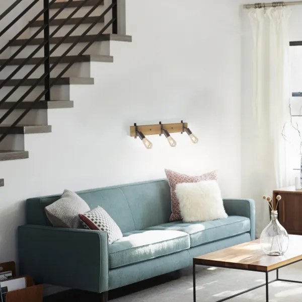 Leuchten Direkt 13473-79 - Aplică perete spot SLAT 3xE27/40W/230V