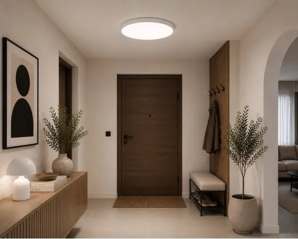 Brilagi - Plafonieră LED ZENNA pentru baie, 36W, 230V, Ø 42 cm, IP44, albă
