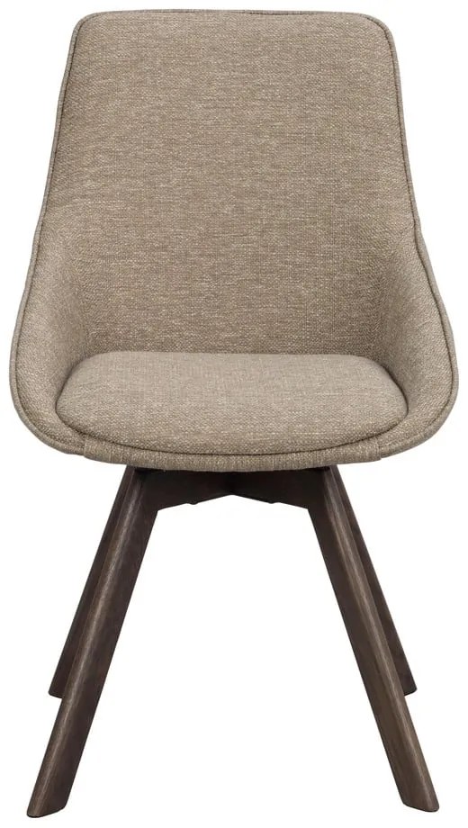 Scaune de dining bej 2 buc. Alison – Rowico