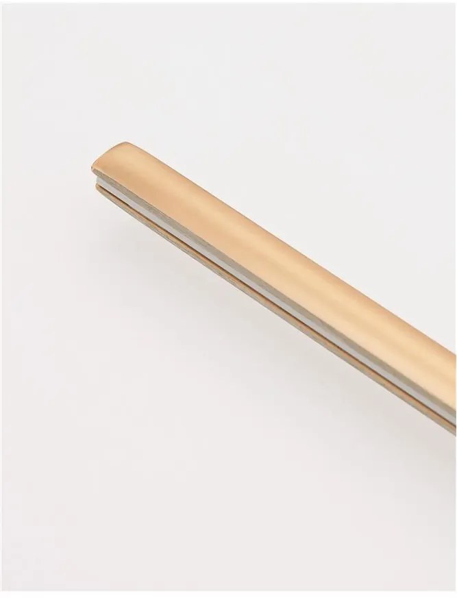Sistem tubular magnetic-decorativ GRAMMI 03 H-35cm, auriu satinat