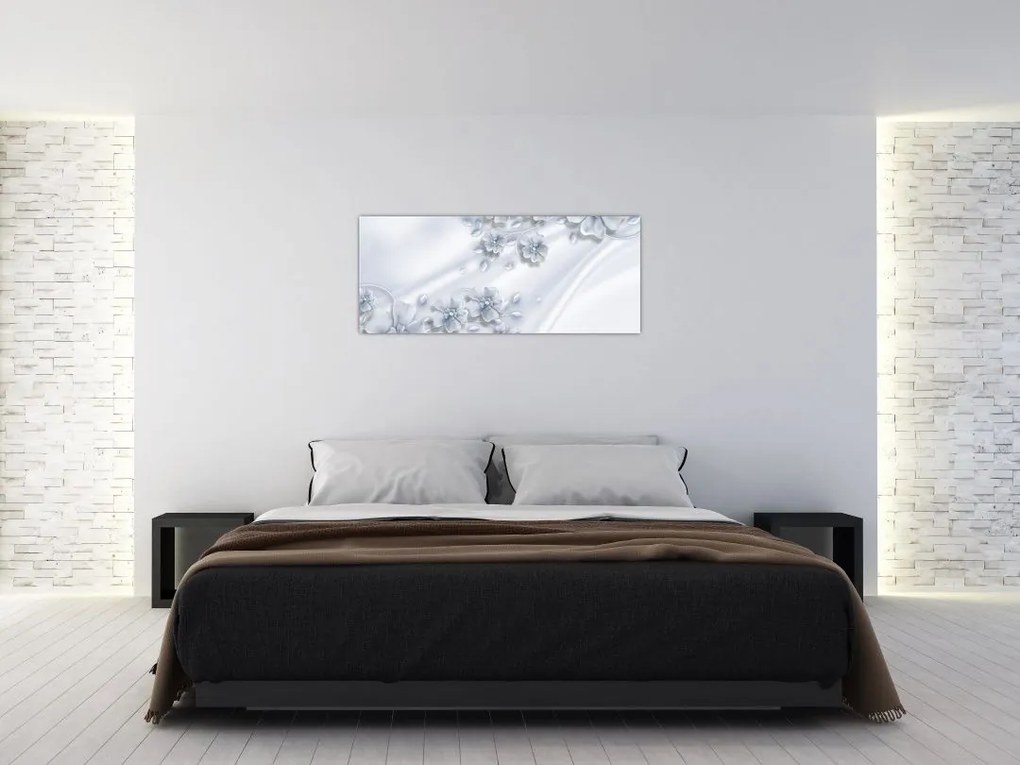 Tablou - Design flori (120x50 cm)