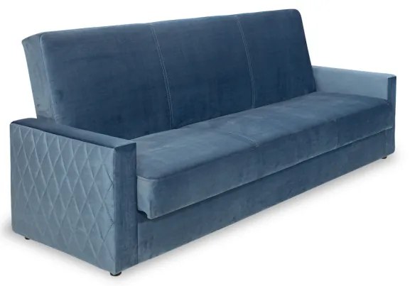 Canapea Extensibila Click-Clack Mariana Riviera 74 Albastru, 216 X 86 Cm