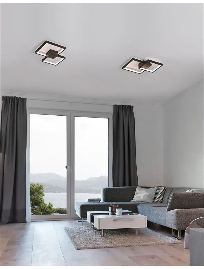 Lustra LED aplicata design modern geometric ENIGMA 19W NVL-9364037