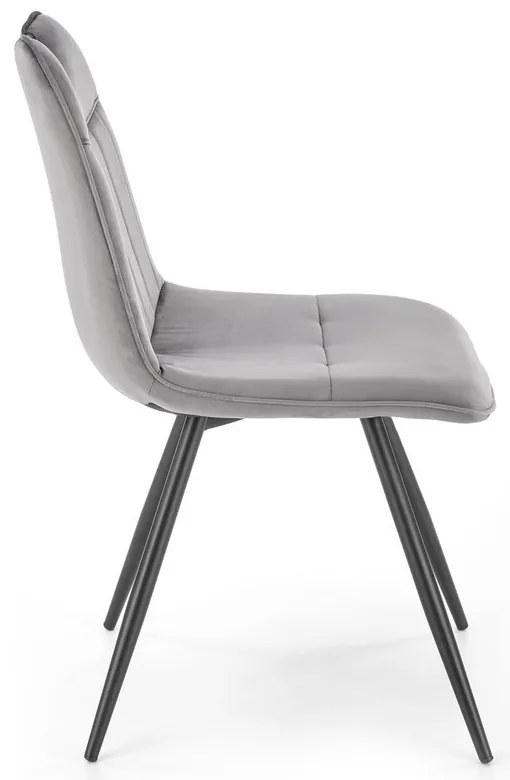 Scaun de bucaterie Olindo, gri