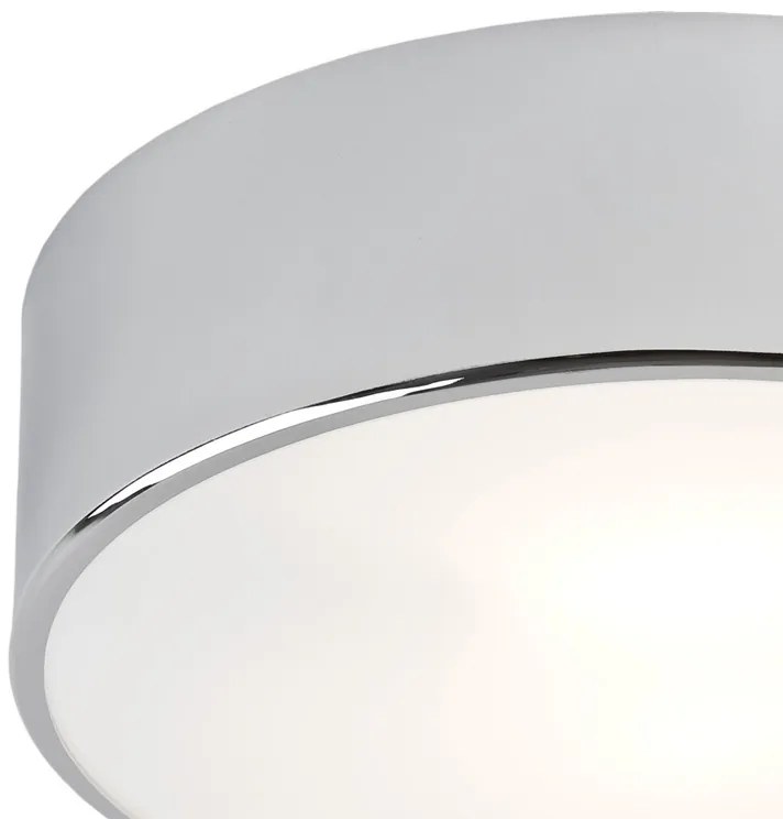 Plafoniera moderna design circular DARLING 25cm crom