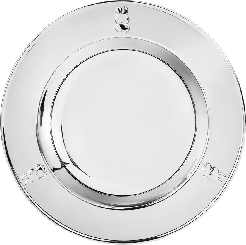 Set de veselă pentru copii 2 buc. din oțel inoxidabil Miffy – Zilverstad