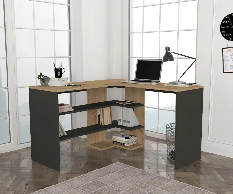 Birou Stylo, Safir / Antracit