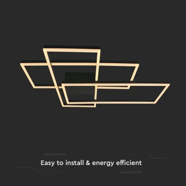 Plafonieră LED LED/47W/230V 3000K negru